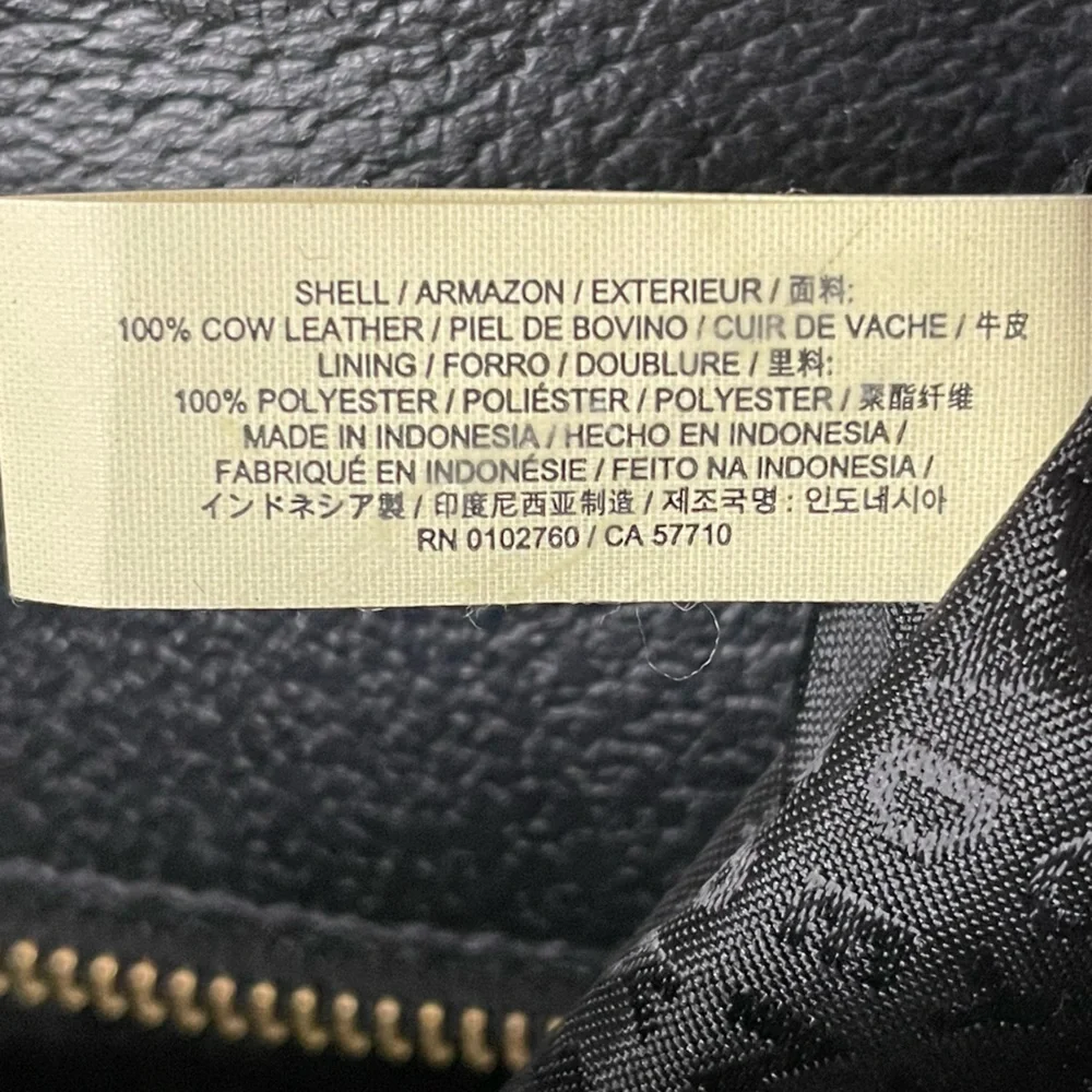 KATE SPADE Grove Street Structured Tote Bag / Purse Black